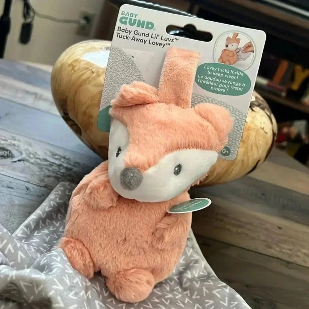 BABY GUND LIL’ LUVS TUCK-AWAY LOVEY: EMORY FOX NEW